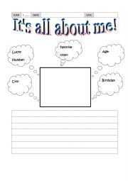 English Worksheet: Personal Profile