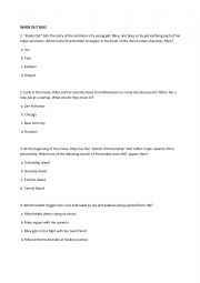 English Worksheet: Inside Out Quiz