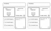 English Worksheet: All about me 