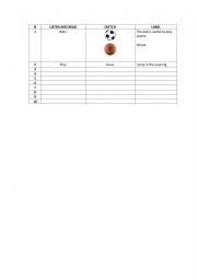 English Worksheet: DESCRIBE A PICTURE 