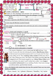 9th form mid term test 2