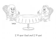 English Worksheet: VALENTINE�S DAY CARD FOR FAMILY