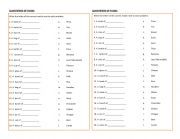 English Worksheet: food quantifiers