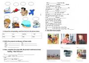 English Worksheet: I am sailing