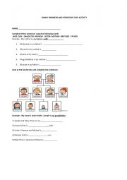 FAMILY MEMBERS AND POSSESSIVE CASE ACTIVITY