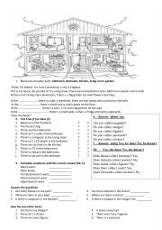 READING EXERCISE AND FILL IN GAPS 