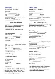 English Worksheet: George Ezra