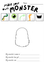 Make your own monster