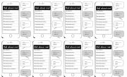 English Worksheet: all about me