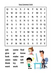 Easy Common Verbs
