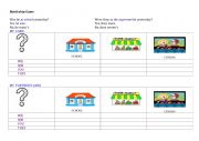 English Worksheet: Battleship Game  
