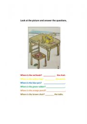English Worksheet: Preposition