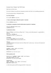 English Worksheet: usage of Future Tense and Exercises on Future Tense