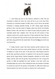 English Worksheet: 9th Form End-Term Test 2