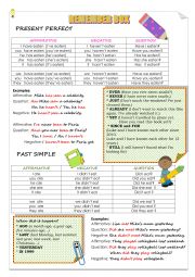 PRESENT PERFECT AND PAST SIMPLE