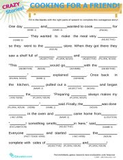 English Worksheet: Fill in the word 