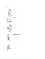 English Worksheet: Hobbies