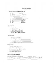 English Worksheet: Have has got