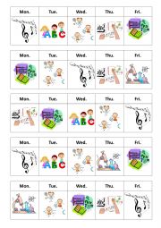 English Worksheet: Subjects