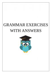 Present Continuous - Grammar Exercises - WITH ANSWERS