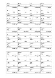 regular and irregular verbs 