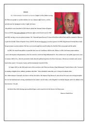 English Worksheet: English Reading Comprehension Test 