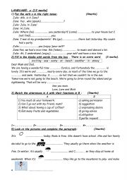 mid  term test  n 3  7th form 