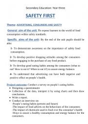 3 as Safety consumption unit  preparation