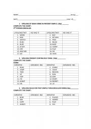 irregular verbs