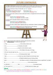 The Future Continuous Tense