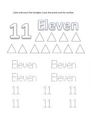 Number eleven 11
