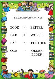 IRREGULAR COMPARATIVES