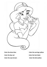 English Worksheet: Jasmine