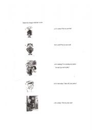 English Worksheet: Put on/Take off