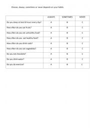 English Worksheet: FREQUENY ADVERDS 