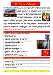 RC: My trip to McDonald�s