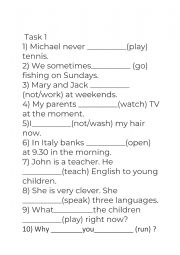 present tense