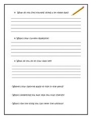 English Worksheet: 73 questions with Selena