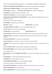 English Worksheet: vocabulary reading page 37 forst expert student�s book