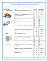 Modals of ability and possibilities: can - could -video activity