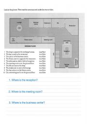 English Worksheet: hotel1