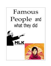 Famous people simple past