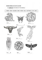CELTIC CULTURE: Animals and Symbols 1