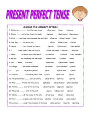 PRESENT PERFECT TENSE