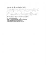 English Worksheet: Travelling