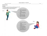 English Worksheet: reported speech worksheet