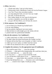 Conditionals