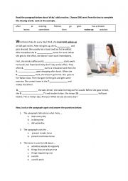 English Worksheet: guided discovery present simple tense