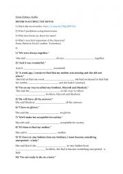 English Worksheet: Enola Holmes - movie worksheet