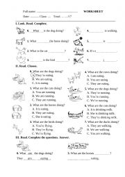 English Worksheet: WS
